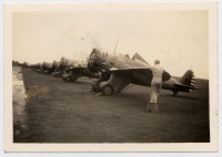 Nichols Field flight line of P26s