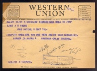 Telegram - 10 December 1945