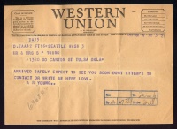 Telegram - 4 October 1945, no. 1