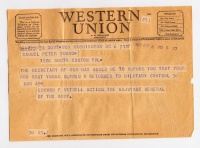 Telegram - 31 September 1945, no. 2