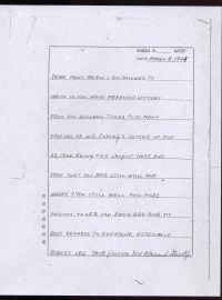 Prisoner Letter - 4 March 1945