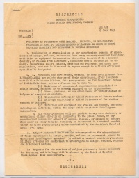 Publicity Orders for Prisoners of the Japanese, no. 1