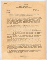 Publicity Orders for Prisoners of the Japanese, no. 1