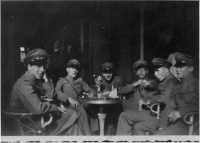 Antonius Jozephus Stauthamer and Dutch soldiers at Port Said