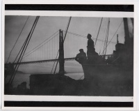 Departure, Golden Gate Bridge, circa 1941