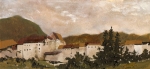 Village Study - Original oil painting
