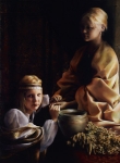 The Trial Of Faith - Original oil painting