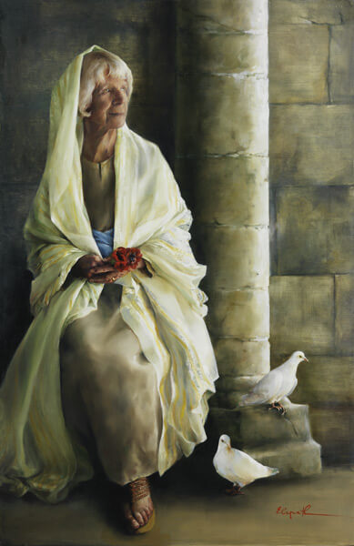 The Substance Of Hope - Original oil painting by Elspeth Young