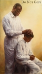 The Blessings Of The Fathers - Original oil painting