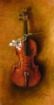I Always Wanted To Own A Strad - Original oil painting