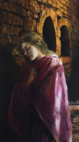 By The Wayside - Original oil painting by Ashton Young