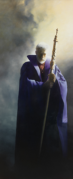 The Road To Melek - Original oil painting by Al Young