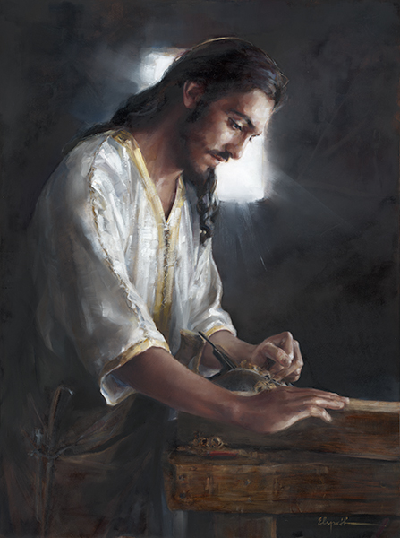 Broken Things to Mend - Original oil painting by Elspeth Young