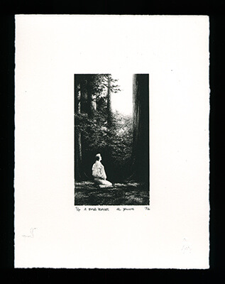 A Boy’s Prayer - Limited Edition Lithography Print by Al Young