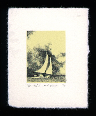 42° North - Limited Edition Lithography Print by Al Young