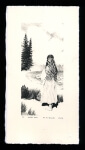 Anne Girl - Limited Edition Lithography Print