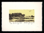 Murmuring Lake - Limited Edition Lithography Print