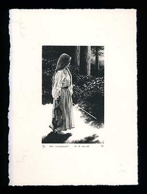 The Limberlost - Limited Edition Lithography Print by Al Young