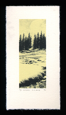 Meadow - Limited Edition Lithography Print by Al Young