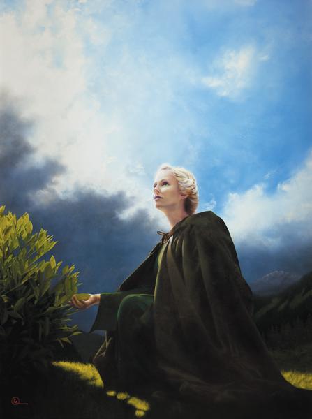 The Mother Of All Living - 20 x 26.75 print by Al Young