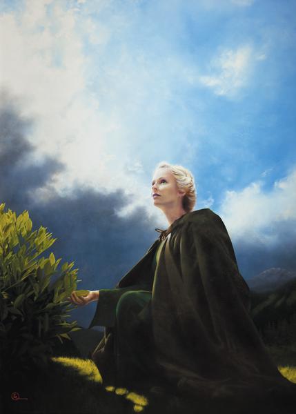 The Mother Of All Living - 20 x 28 print by Al Young