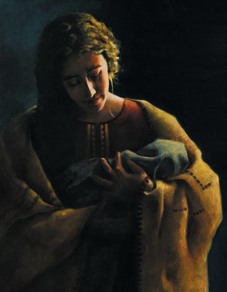 The Protector - 14 x 18 print by Elspeth Young