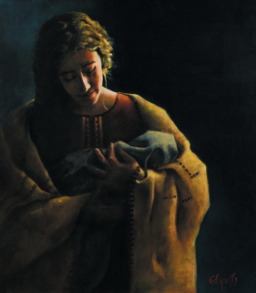 The Protector - 20 x 23 print by Elspeth Young