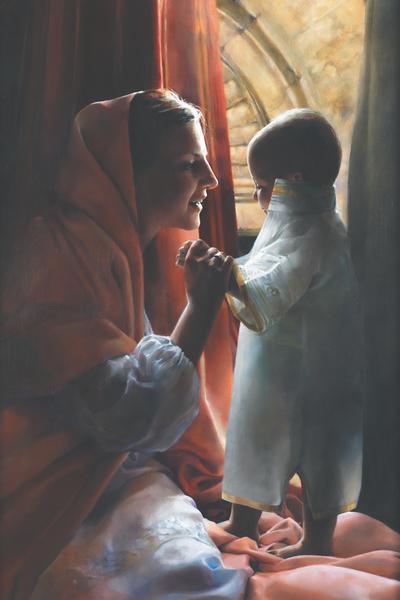 For This Child I Prayed - 24 x 36 print by Elspeth Young