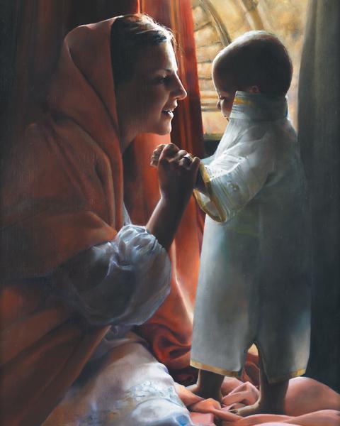 For This Child I Prayed - 24 x 30 print by Elspeth Young