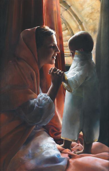 For This Child I Prayed - 24 x 37.5 print by Elspeth Young