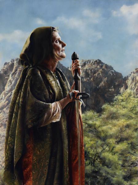 I Arose A Mother In Israel - 18 x 24 giclée on canvas (pre-mounted) by Elspeth Young