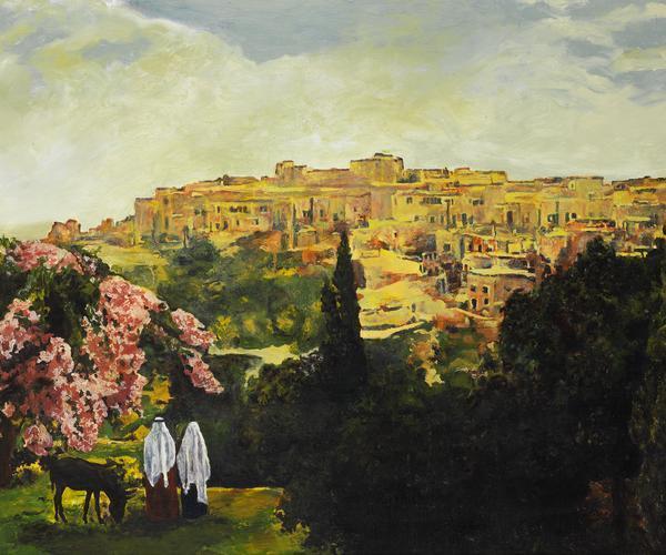 Unto The City Of David - 20 x 24 giclée on canvas (unmounted) by Ashton Young