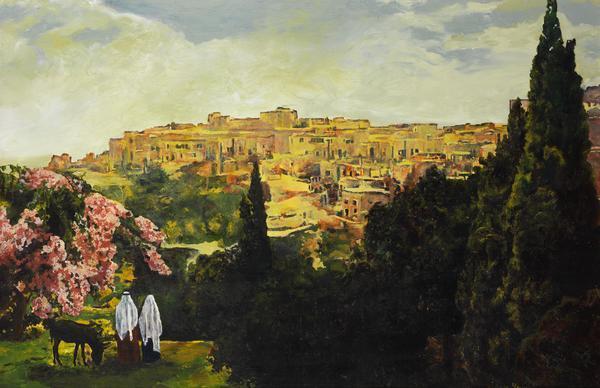 Unto The City Of David - 20 x 30 giclée on canvas (unmounted) by Ashton Young