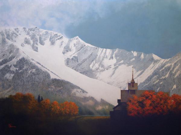Den Kommende Vinteren - 12 x 16 giclée on canvas (pre-mounted) by Al Young