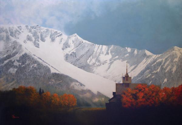Den Kommende Vinteren - 12 x 17.5 giclée on canvas (pre-mounted) by Al Young