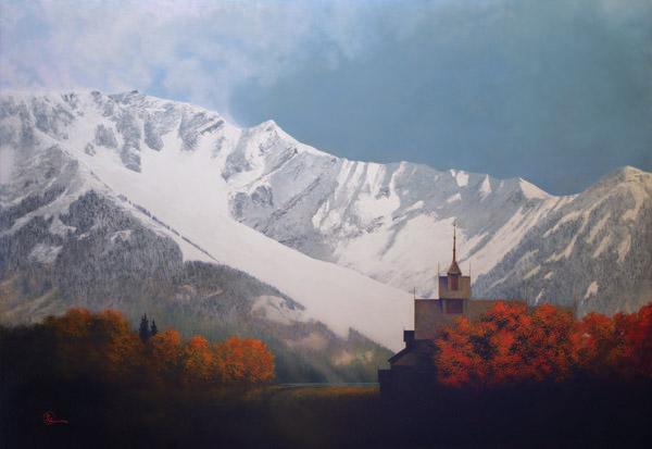 Den Kommende Vinteren - 20 x 29 giclée on canvas (unmounted) by Al Young