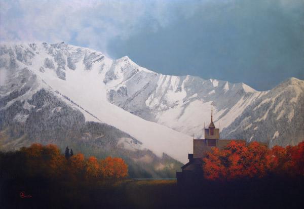 Den Kommende Vinteren - 30 x 43.5 giclée on canvas (unmounted) by Al Young
