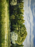 Green And Pleasant Land - 30 x 40 giclée on canvas (unmounted)