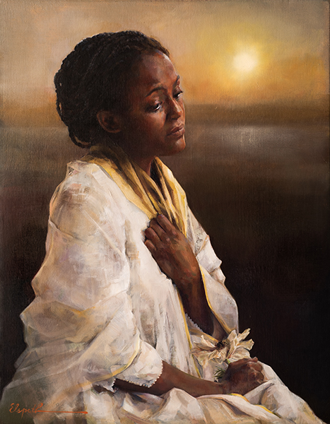 The Blessings Afar Off - 14 x 18 print by Elspeth Young