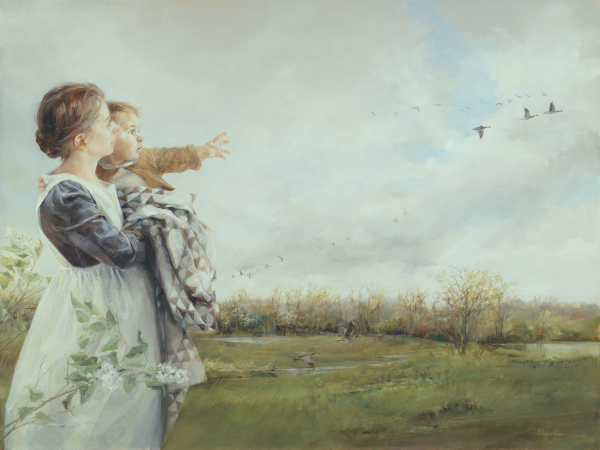 Shall We Not Go On - 24 x 32 giclée on canvas (unmounted) by Elspeth Young