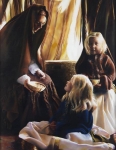 The Daughters Of Zelophehad - 14 x 18 giclée on canvas (pre-mounted)