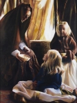 The Daughters Of Zelophehad - 18 x 24 giclée on canvas (pre-mounted)