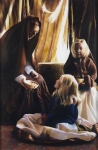 The Daughters Of Zelophehad - 32 x 48.5 giclée on canvas (unmounted)
