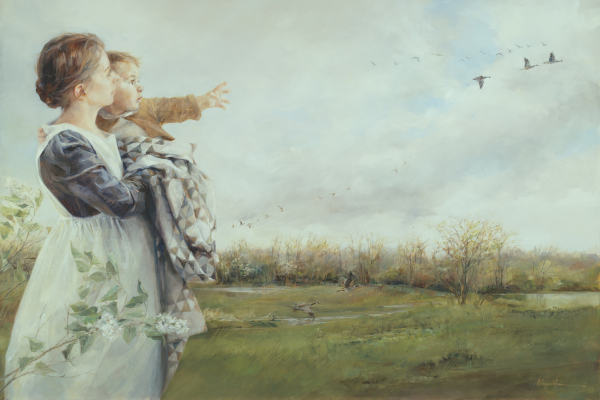 Shall We Not Go On - 20 x 30 giclée on canvas (unmounted) by Elspeth Young