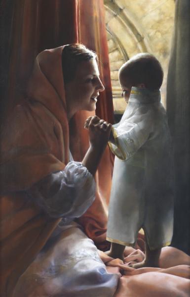 For This Child I Prayed - 18 x 28 print by Elspeth Young