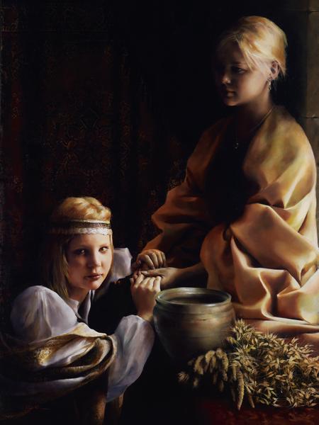 The Trial Of Faith - 18 x 24 giclée on canvas (pre-mounted) by Elspeth Young