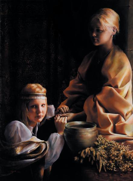 The Trial Of Faith - 30 x 40.75 print by Elspeth Young