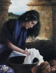 She Worketh Willingly With Her Hands - 14 x 18 print