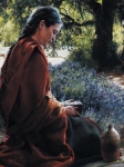She Is Come Aforehand - 12 x 16 print