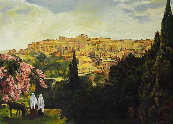 Unto The City Of David - 20 x 28 giclée on canvas (unmounted) by Ashton Young